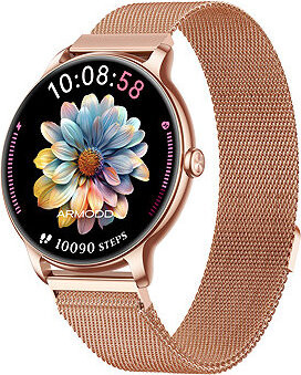 ARMODD Slim rosegold s kovovým remienkom