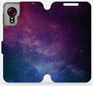 Flipové puzdro na mobil Samsung Galaxy Xcover 5 – V147P Hmlovina