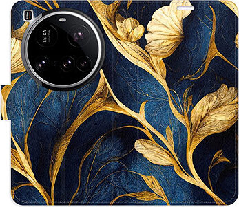 iSaprio Flip puzdro GoldBlue pre Xiaomi 15 Ultra