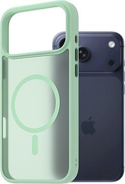 AlzaGuard Matte Case Compatible with MagSafe pre iPhone 17 Pro Max zelený