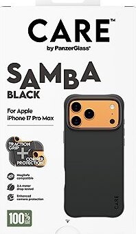 PanzerGlass CARE kryt Apple iPhone 17 Pro Max MagSafe Samba Black
