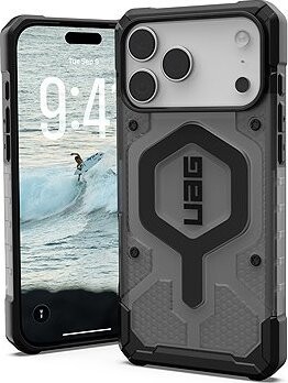 UAG Pathfinder Clear Magsafe Ash Black iPhone 17 Pro Max
