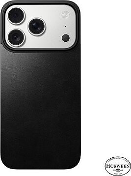 Nomad Magnetic Leather Back Black (Horween) Magsafe iPhone 17 Pro