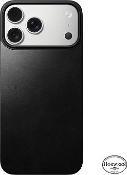 Nomad Magnetic Leather Back Black (Horween) Magsafe iPhone 17 Pro Max