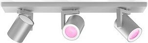 Philips Hue WACA Argenta 3× GU10 5,7 W, hliník