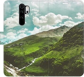 iSaprio flip puzdro Mountain Valley pre Xiaomi Redmi Note 8 Pro