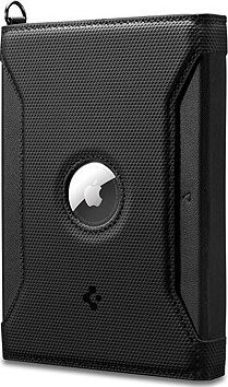 Spigen Universal Airtag Passport Holder Black