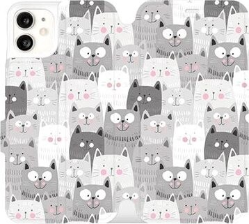 Flipové puzdro na mobil Apple iPhone 11 – M099P Mačičky