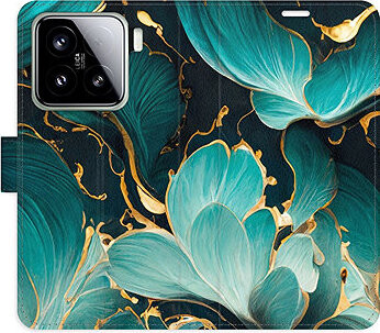 iSaprio Flip puzdro Blue Flowers 02 pre Xiaomi 15