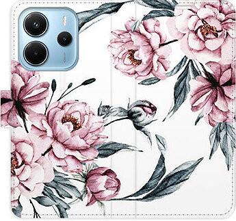iSaprio Flip puzdro Pink Flowers pre Xiaomi Redmi Note 14