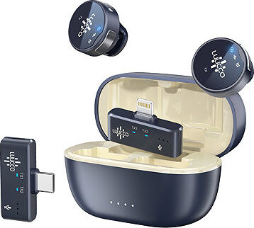 LUUCCO AirWave Mini K2 USB-C Wireless Lavalier Microphone System