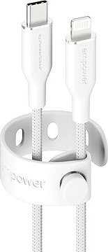 PanzerGlass Empower kábel MFI USB-C/Lightning, 1,2 m biely