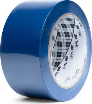 3M univerzálna označovacia PVC lepiaca páska 764i, 50 mm × 33 m, modrá