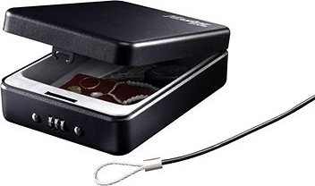 MasterLock P005CEURBLKHRO - Uzamykateľný cestovný box na cennosti