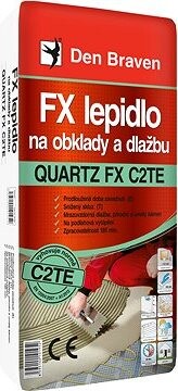 Den Braven FX Lepidlo na obklady a dlažbu Quartz 7 kg sivá RL