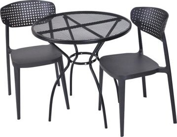 ROJAPLAST Set záhradného nábytku ZWMT-06 záhradný stôl 1 + 2 záhradné stoličky AIRE