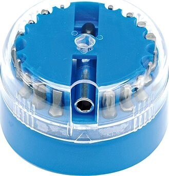 VOREL Súprava bitov + držiak 20 ks TO-66210