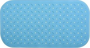 MSV protišmyková podložka do vane Class, blankytná modrá, 36 × 76 cm