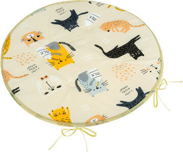 BELLATEX Adela Sedák 79/291 okrúhly hladký priem. 40 cm mačičky