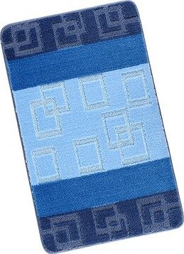 Bellatex Bany vzor 60 × 100 cm 760/015 kocky modrá