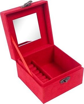 Aga Šperkovnica 12,2 × 12,2 × 8,5 cm červená