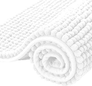 DuraHome Kúpeľňová predložka Chenill, biela