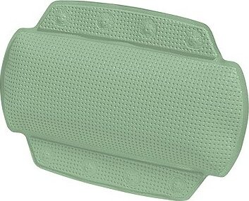 Spirella vankúš do vane ALASKA, bazalkovo zelená, PVC, 32 × 23 cm