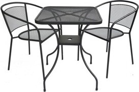 ROJAPLAST Set záhradného nábytku ZWMT-60 záhradný stôl 1 + 2 záhradné stoličky ZWMC-32