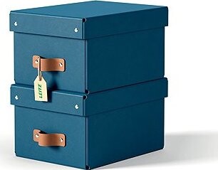 LEITZ Puro, veľkosť S, námornícky modrý – sada 2 ks