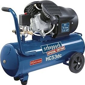 SCHEPPACH Kompresor so vzdušníkom 50 l, olejový HC 53 DC