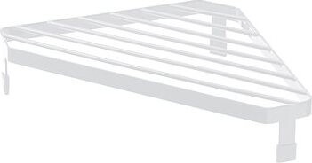 Yamazaki Rohová polička Tower 2748 kov šírka 30 cm biela