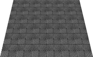 Escape6 WPC podlaha, SORG, 2,4 × 2,4 m, 36 ks, čierna