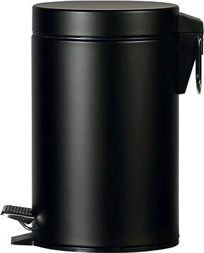 Gastro Kovový pedálový odpadkový kôš 3 l, čierny