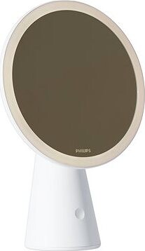Philips Mirror stolné svietidlo so zrkadlom 1× 4,5 W, 80 lm, 3000/4000/5000 K, USB, biele