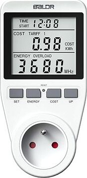 BALDR Merač spotreby jednorazový Berdsen BD-990, biely