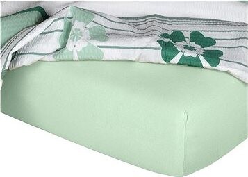 Dadka Džersej prestieradlo mentol 140 × 200 × 20 cm