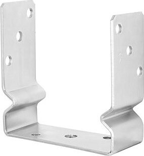 Bkshop UZ 150 Pätka stĺpika s prelisom, 150 × 60 × 4 mm