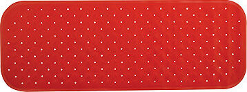 MSV protiskluzová podložka do vany Class, červená, 36 × 97 cm