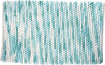 Spirella Koupelnová předložka Kito 50 × 80 cm modro-bílá