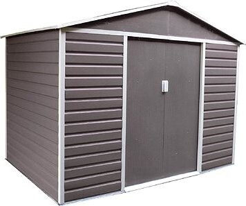 G21 Domček záhradný GAH 1300, sivý 210 × 340 × 383 cm