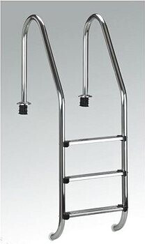 CF GROUP Schodíky bazénové na zapustené bazény s hĺbkou 120 cm (široké)