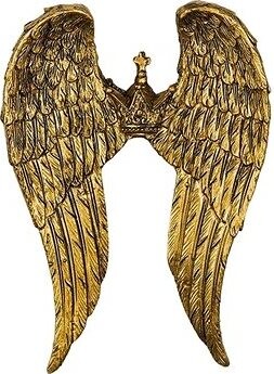 CLAYRE & EEF Vianočná ozdoba – Anjelské krídla, zlaté II