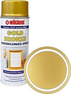 Wilckens Dekoračná farba v spreji bronzovo zlatý efekt Goldbronze Veredelungs 400 ml