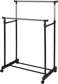 HomeLIfe Pojazdný stojan na šaty Double