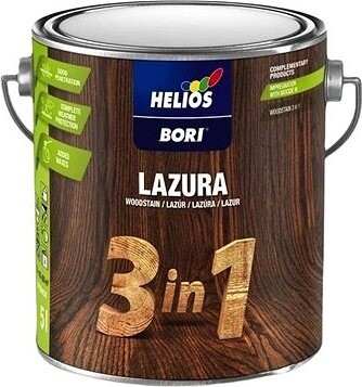 Kansai Helios Bori lazúra 3in1, 5 l, odtieň 7 Mahagón