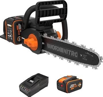 WORX Reťazová píla AKU WG350E (1× 4 Ah)
