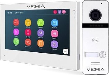 SADA Videotelefón VERIA 3001-W (WiFi) biely + vstupná stanica VERIA 301