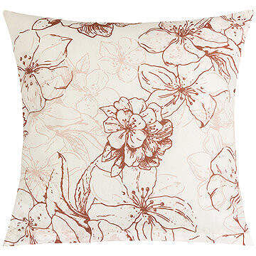 BELLATEX Obliečka 40 × 40 cm, vínový kvet