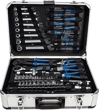 SCHEPPACH Hliníkový kufor s náradím, 101 dielov, TB 150