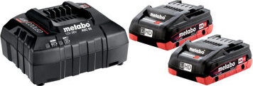 METABO Basic-Set LiHD 18V 2 × 4,0 Ah LiHD (Li-ion), ASC 55, karton H